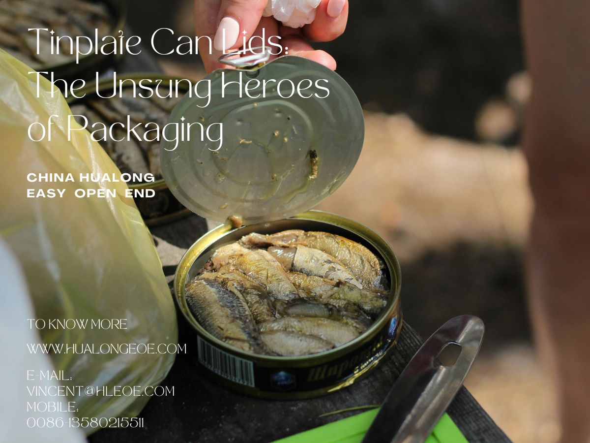 Poklopci za limenke od bijelog lima The Unsung Heroes of Packaging hualong easy open end